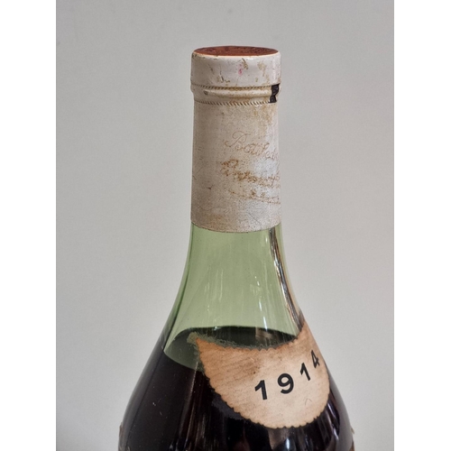 182 - A bottle of Barnett & Fils 1914 vintage Fine Champagne Cognac.