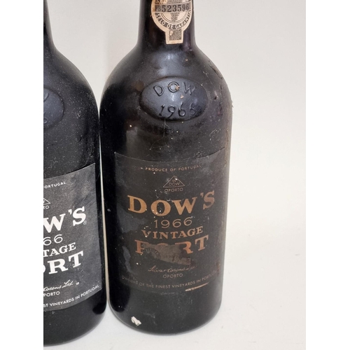 189 - Two bottles of Dow's 1966 vintage port. 