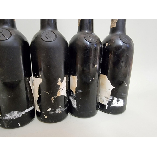 191 - Six 75cl bottles of Taylor's 1980 vintage port, (labels distressed.) (6)