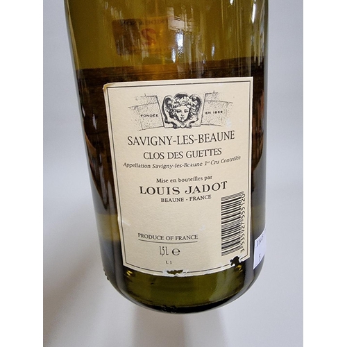 2 - A 150cl magnum of Savigny Les Beaune Clos des Guettes Blanc, 2000, Louis Jadot. (1)... 