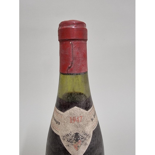 27 - A 36.5cl bottle of Musigny, Domaine Faiveley, 1947.