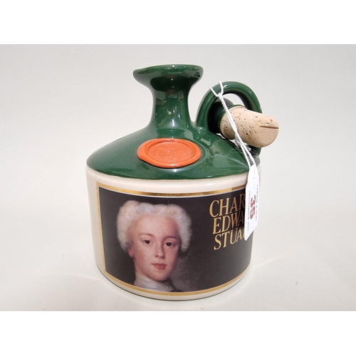 35 - A 75cl stoneware flagon of Glenfiddich 'Charles Edward Stuart' whisky, 1980s bottling.... 