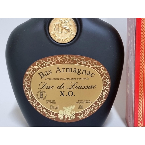 57 - A 70cl bottle of Duc de Loussac XO armagnac, in oc.