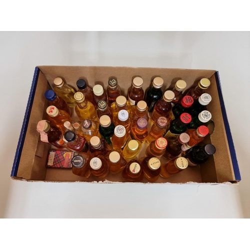 6 - A collection of 5cl whisky miniatures, (all with good levels). (42)