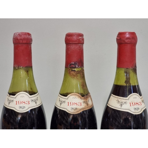 85 - Three 75cl bottles of Chateauneuf du Pape, 1983, Ets Loron. (3)