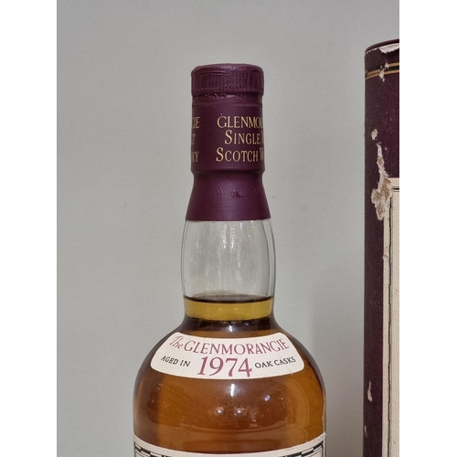 88 - A 75cl bottle of Glenmorangie 1974, limited bottling whisky, bottled in 1995, in card tube. (1)... 