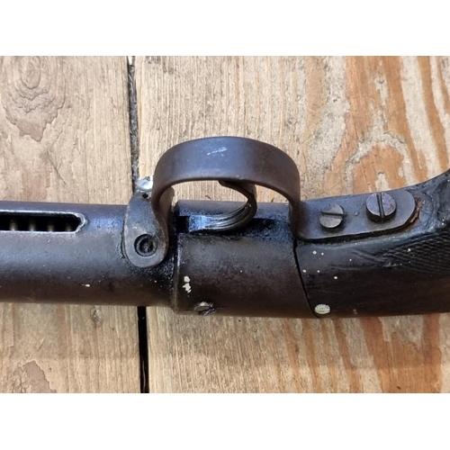 1754 - A vintage Lincoln Jeffries 'H' model under lever .177 cal air rifle, No 582.