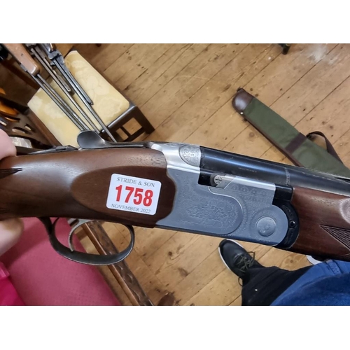 1758 - A P Beretta Model 686 Special Skeet 12 bore over and under single trigger boxlock ejector shotgun, S... 