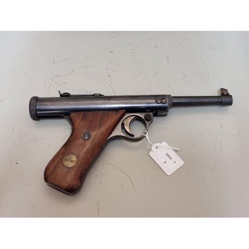 1777 - A boxed Haenel Model 28 break barrel .177 cal air pistol.... 