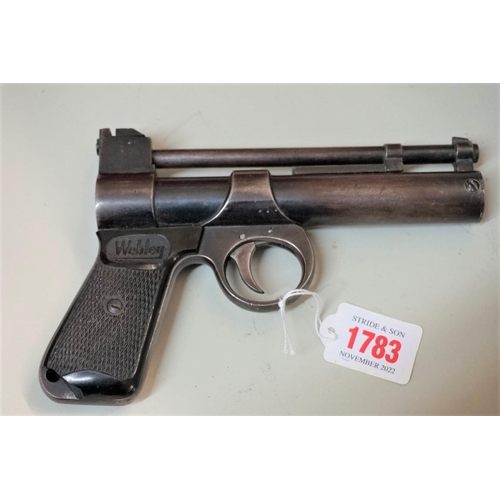 1783 - A Webley Junior .177 cal air pistol.