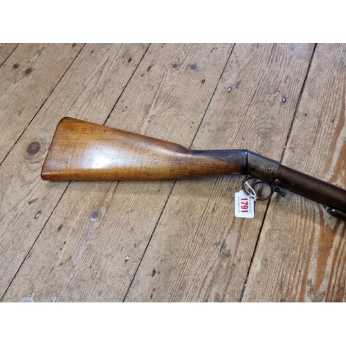 1791 - An early 20th century BSA Improved Model D  .177 cal under lever air rifle, serial No... 