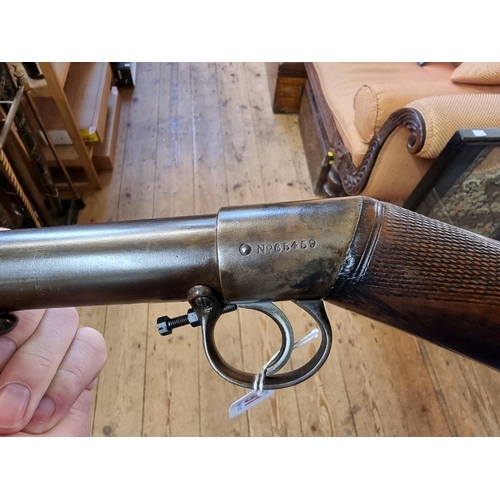 1791 - An early 20th century BSA Improved Model D  .177 cal under lever air rifle, serial No... 