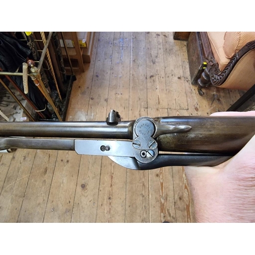 1791 - An early 20th century BSA Improved Model D  .177 cal under lever air rifle, serial No... 