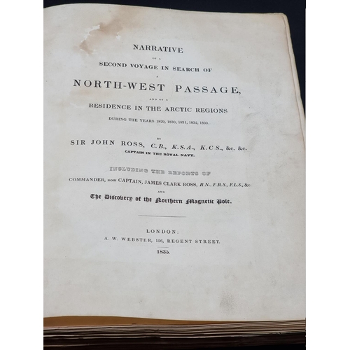 10 - ROSS (Sir John): 'Narrative of a Second Voyage in Search of a North-West Passage, and of a resi... 