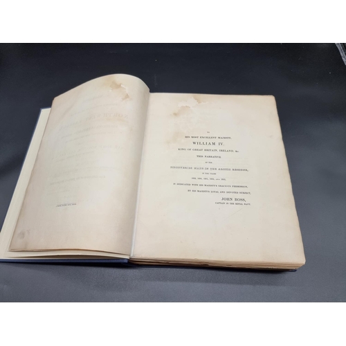 10 - ROSS (Sir John): 'Narrative of a Second Voyage in Search of a North-West Passage, and of a resi... 