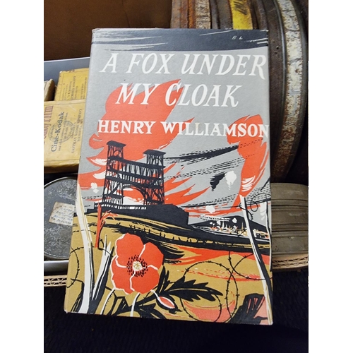 110 - WILLIAMSON (Henry): 'A Fox Under My Cloak...', London, Macdonald, 1962: 2nd impression: front F... 