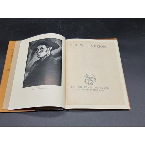 114 - INSCRIBED BY C R W NEVINSON: SITWELL (Osbert): 'CRW Nevinson': London, Ernest Benn, 1925: publi... 