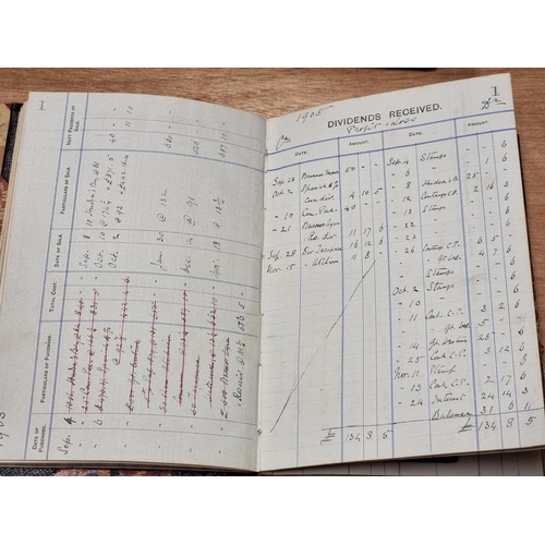 130 - H W'S ADDRESS BOOK: a small tab-index address book, 1950s-60s period, numerous entries in various co... 