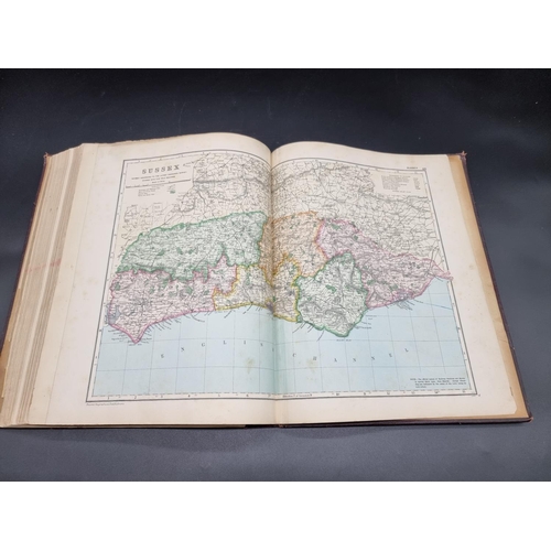 14 - BACON (G W, publisher): 'Bacon's Large Scale Atlas of London and Suburbs...' London, G W Bacon ... 