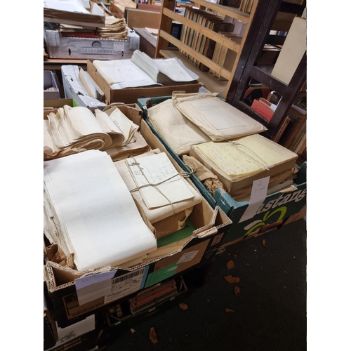 141 - HENRY WILLIAMSON: DRAFTS & PROOFS: a similar lot, with an additional carton of photocopy materia... 