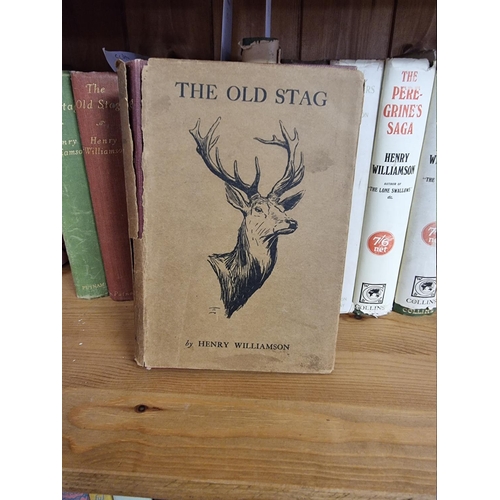 155 - WILLIAMSON (Henry): 'The Old Stag', London, Putnams, 1926: FIRST EDITION. Inscribed to front FE... 