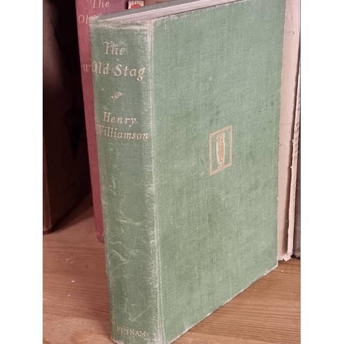 155 - WILLIAMSON (Henry): 'The Old Stag', London, Putnams, 1926: FIRST EDITION. Inscribed to front FE... 