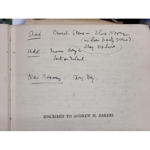 157 - WILLIAMSON (Henry): 'Dandelion Days', London, Collins, 1922: FIRST EDITION. Author's own copy, ... 