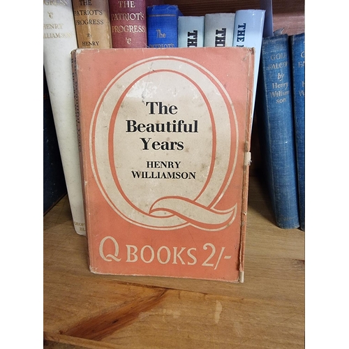 159 - WILLIAMSON (Henry): 'The Beautiful Years', London, Collins, 1921: FIRST EDITION: the author's o... 