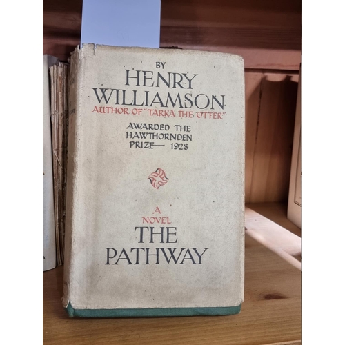 162 - WILLIAMSON (Henry): 'The Pathway', London, Jonathan Cape, 1928: the author's copy, extensive in... 