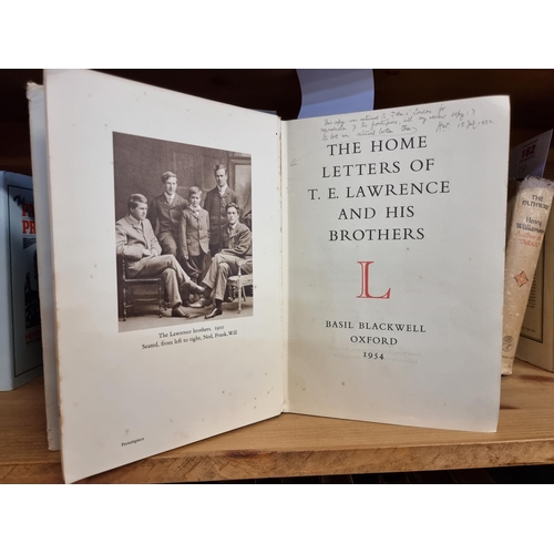 168 - T E LAWRENCE: 'The Home Letters of T E Lawrence and His Brothers..', Oxford, Basil Blackwell, 1954: ... 