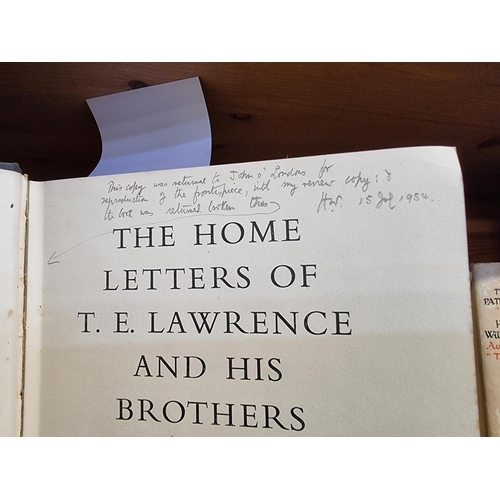 168 - T E LAWRENCE: 'The Home Letters of T E Lawrence and His Brothers..', Oxford, Basil Blackwell, 1954: ... 