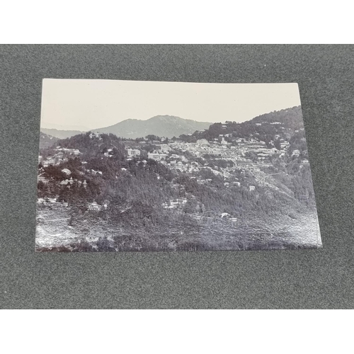 221 - PHOTOGRAPH ALBUM: INDIA: album of approx 50 photographs of India, late 19th-early 20thc, mostly... 