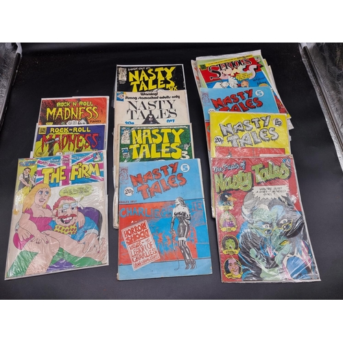 229 - COMICS: a collection of 20 alternative comics, titles inc. Fanatic Mag: Nasty Tales: Rock &... 