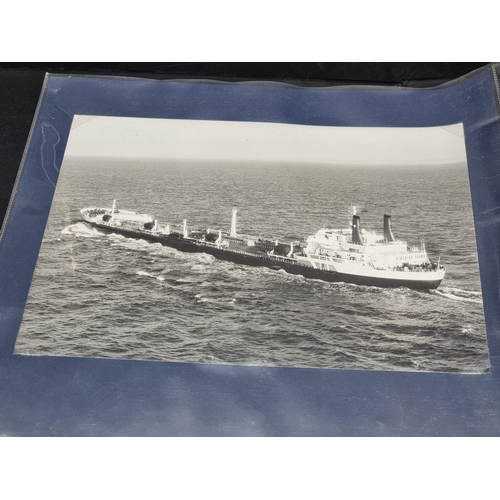 242 - OIL TANKERS: modern looseleaf album containing approx 175 photographic images of oil tankers, a... 