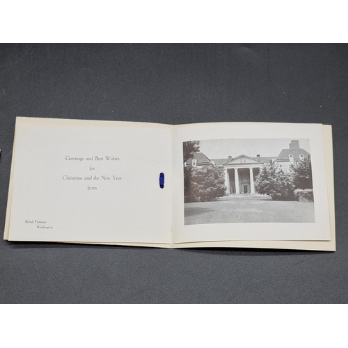 253 - BRITISH EMBASSY, WASHINGTON: printed invitation card 'The President and Mrs Truman at home on T... 