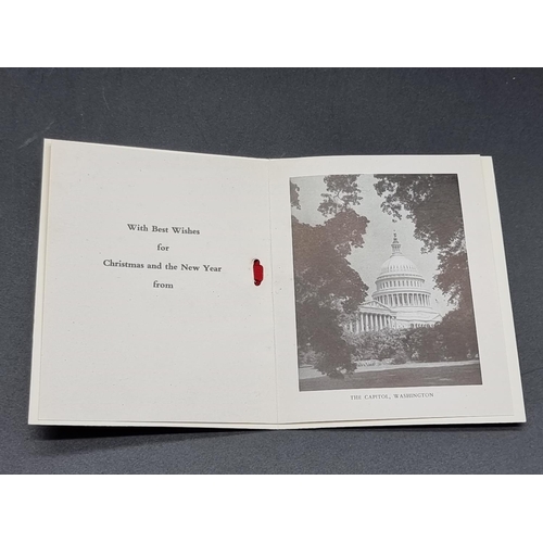 253 - BRITISH EMBASSY, WASHINGTON: printed invitation card 'The President and Mrs Truman at home on T... 