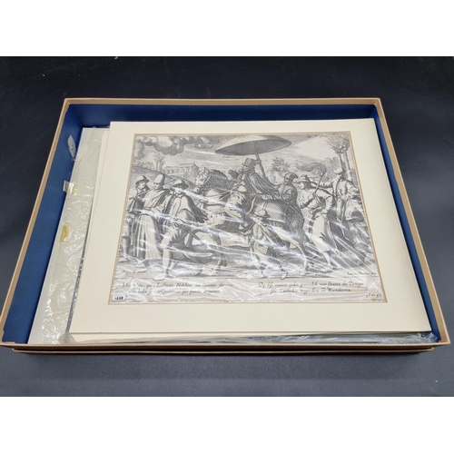 258 - PRINTS/ENGRAVINGS: a small quantity in mounts, 17th-19thc.