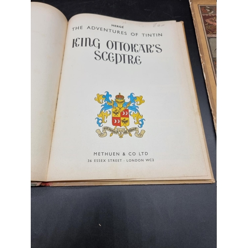 270 - HERGE: 'King Ottokar's Sceptre', London, Methuen, 1958. FIRST EDITION: publishers cloth backed ... 