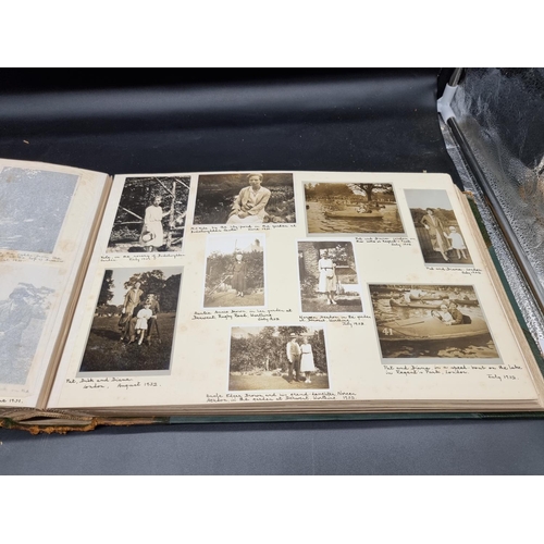 272 - FEMALE TRAVELLER: two extensive photograph albums from the 1920s belonging to one Miss D I Hoddinott... 