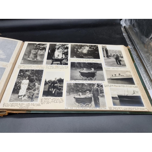 272 - FEMALE TRAVELLER: two extensive photograph albums from the 1920s belonging to one Miss D I Hoddinott... 