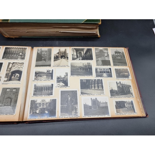 272 - FEMALE TRAVELLER: two extensive photograph albums from the 1920s belonging to one Miss D I Hoddinott... 