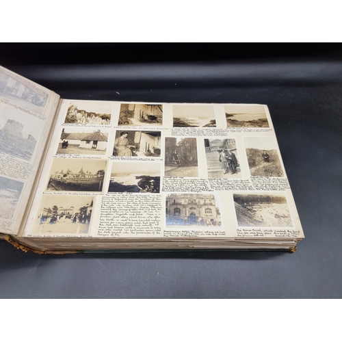 272 - FEMALE TRAVELLER: two extensive photograph albums from the 1920s belonging to one Miss D I Hoddinott... 