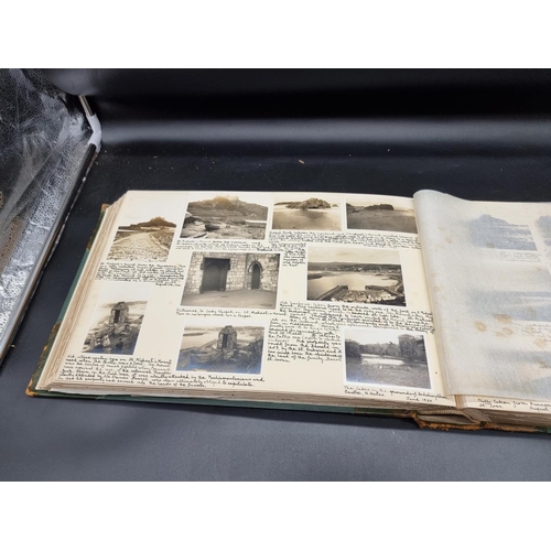 272 - FEMALE TRAVELLER: two extensive photograph albums from the 1920s belonging to one Miss D I Hoddinott... 