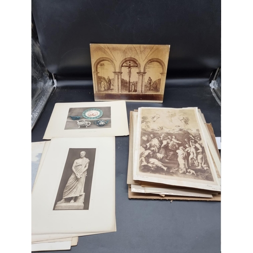 273 - PHOTOGRAPHY: a bundle, miscellaneous photography, largely 19th century, the majority pasted ont... 