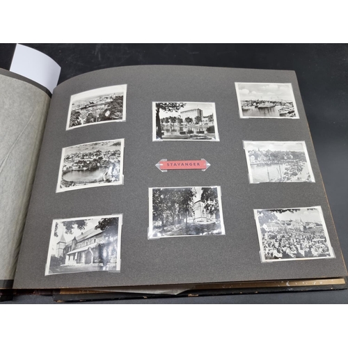 274 - PHOTOGRAPH ALBUM: MALAYA: album of b&w photographs assembled by British servicemen, Malaya ... 