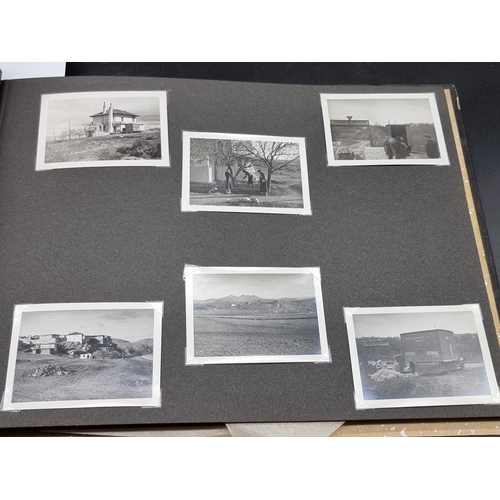 274 - PHOTOGRAPH ALBUM: MALAYA: album of b&w photographs assembled by British servicemen, Malaya ... 