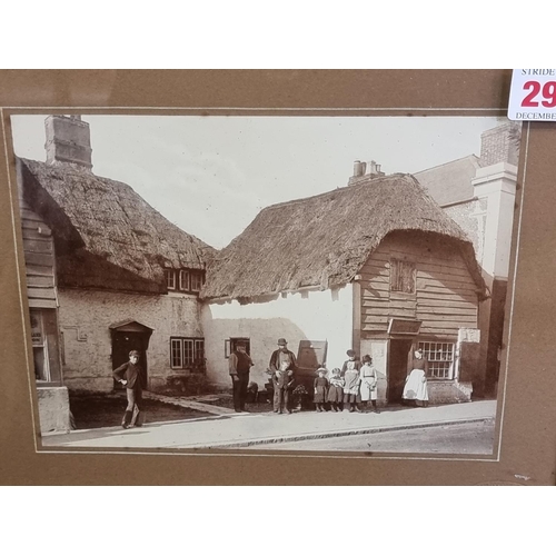 290 - LITTLEHAMPTON: a triptych of albumen-print photographs, dated 1880 in white ink to lower margin, inc... 