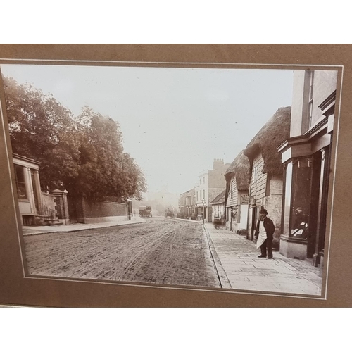 290 - LITTLEHAMPTON: a triptych of albumen-print photographs, dated 1880 in white ink to lower margin, inc... 