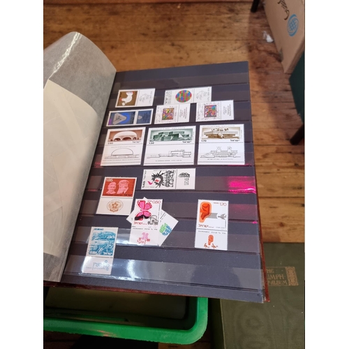 295 - STAMPS/FIRST DAY COVERS: a quantity housed in 11 albums and folders. (One box)