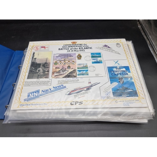 297 - FIRST DAY COVER DESIGNS: a modern looseleaf album containing 65 printer's mock-up designs for f... 